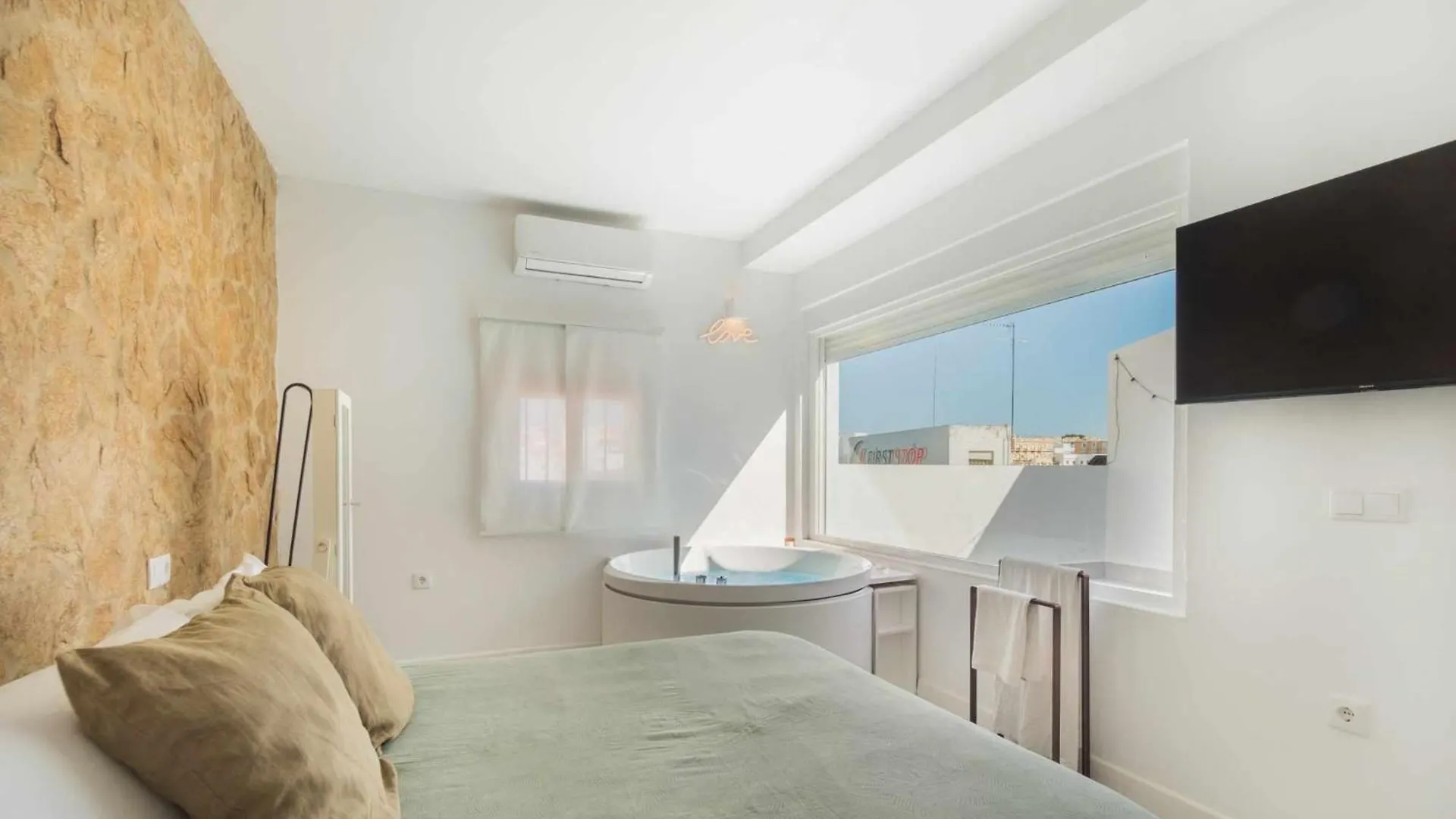 Jacuzzi Amanecer De Plata Decoracion Romantica Apartment Chiclana de la Frontera