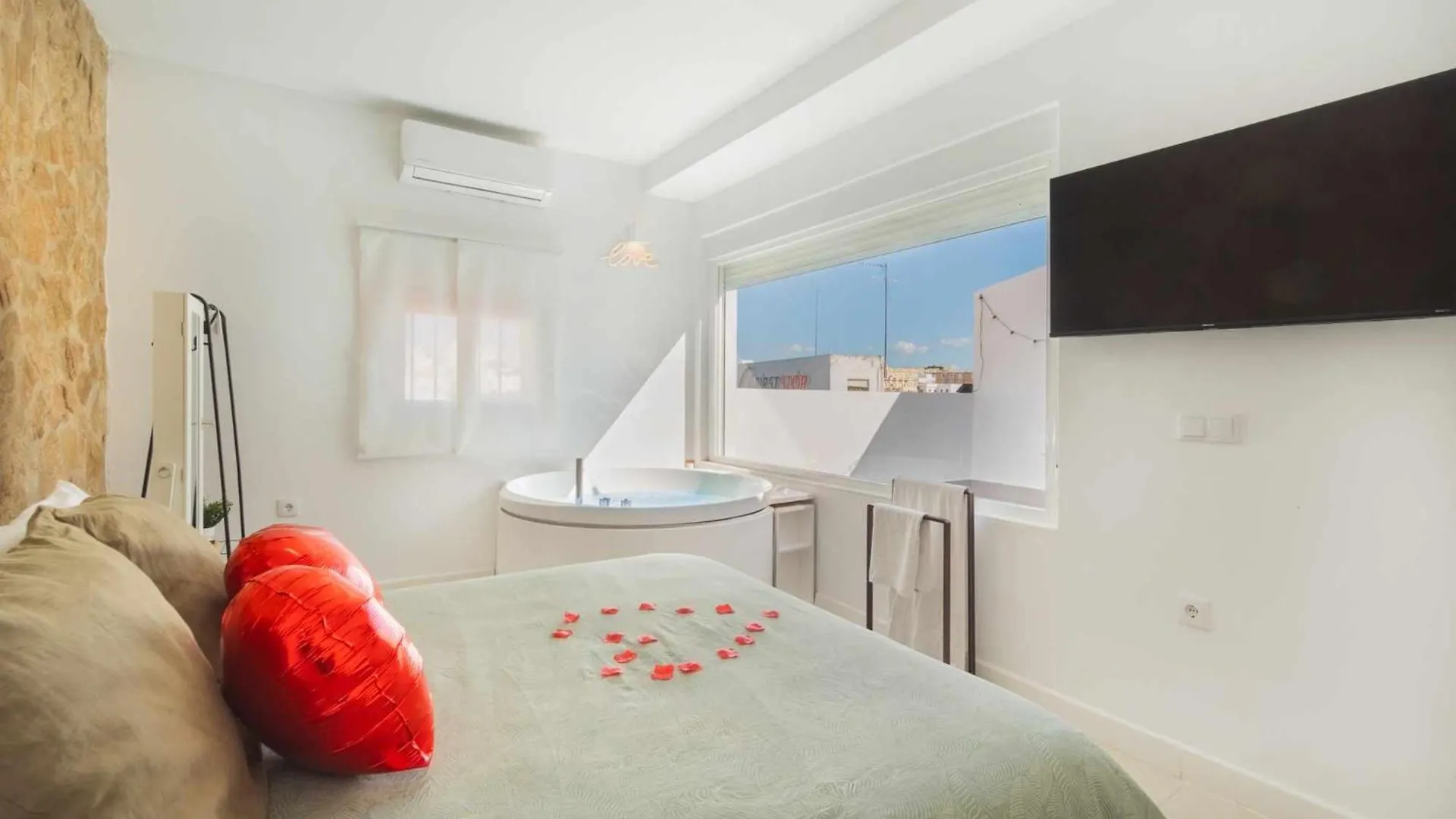 Apartment Jacuzzi Amanecer De Plata Decoracion Romantica Chiclana de la Frontera