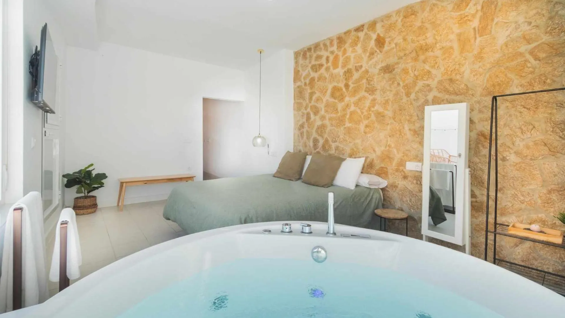 Jacuzzi Amanecer De Plata Decoracion Romantica Chiclana de la Frontera Apartment
